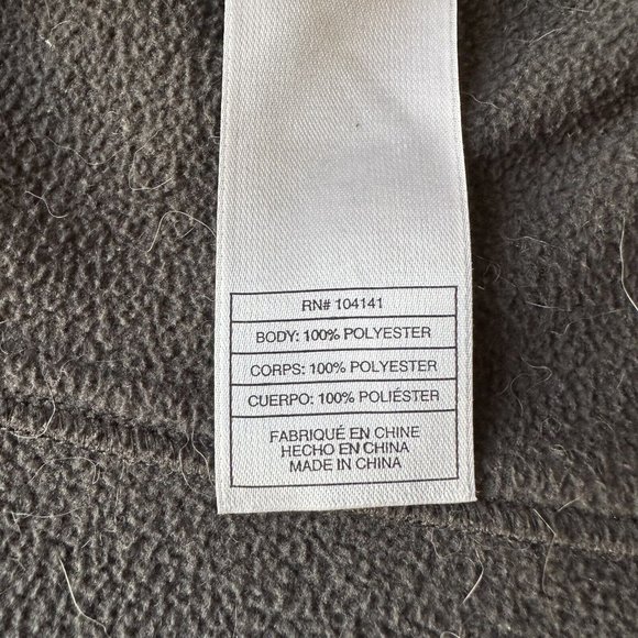 Nike ACG Sweater Womens Medium Full Zip Mock Neck Fleece Red Grey - Picture 12 of 13